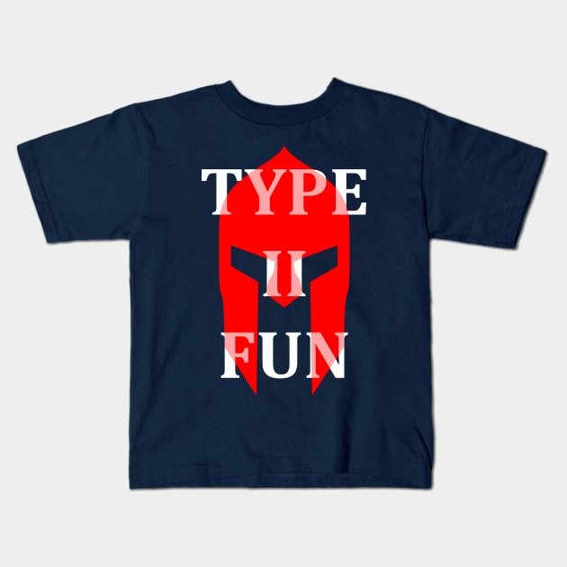 Type II Fun Spartan Kids T-Shirt by IORS